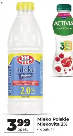 Odido Mleko Polskie Mlekovita 2% oferta