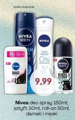 Astor Nivea deo spray 150ml; sztyft 50ml, roll-on 50ml, damski i męskie oferta