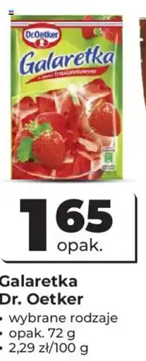 Odido Galaretka Dr. Oetker oferta