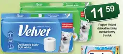 Eden Papier Velvet delikatnie biały, rumiankowy oferta