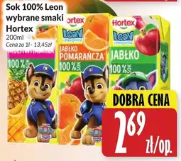 Hala Wola Sok 100% Leon wybrane smaki Hortex oferta