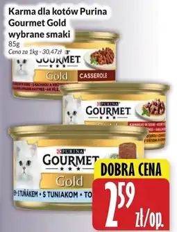Hala Wola Karma dla kotów Purina Gourmet Gold wybrane smaki oferta