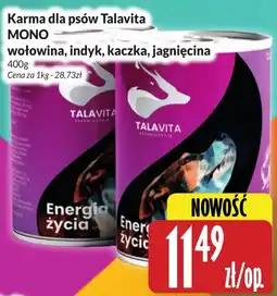 Hala Wola Karma dla psów Talavita MONO oferta
