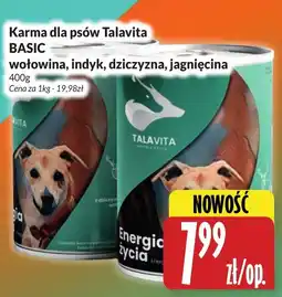 Hala Wola Karma dla psów Talavita BASIC oferta