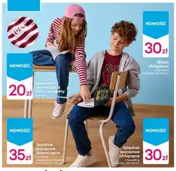 Pepco Spodnie jeansowe chłopięce z bawełną oferta
