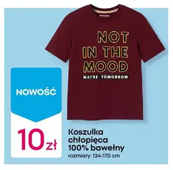 Pepco Koszulka chłopięca 100% bawełny oferta
