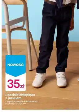 Pepco Spodnie chłopięce z paskiem oferta