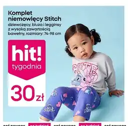 Pepco Komplet niemowlęcy Disney Stitch oferta