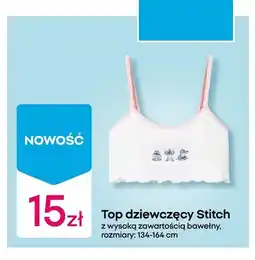 Pepco Top dziewczęcy Disney Stitch oferta