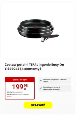 Media Expert Zestaw patelni Tefal Ingenio Easy On oferta