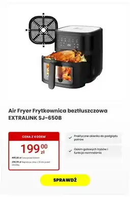 Media Expert Frytkownica beztłuszczowa Extralink SJ-650B oferta