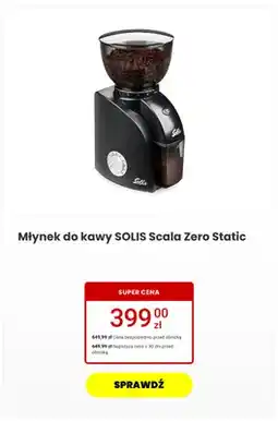 Media Expert Młynek do kawy Solis Scala Zero Static oferta