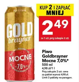 Lewiatan Piwo Goldbrayner Mocne 7,0% oferta