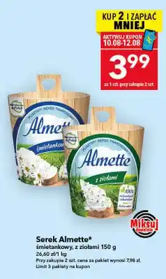 Lewiatan Serek Almette z ziołami oferta