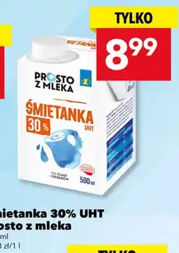 Lewiatan Śmietanka 30% UHT Prosto z mleka oferta