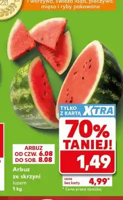 Kaufland Arbuz ze skrzyni luzem oferta