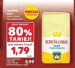 Kaufland Mąka pszenna Królowa Mąk Tortowych Młynpol oferta