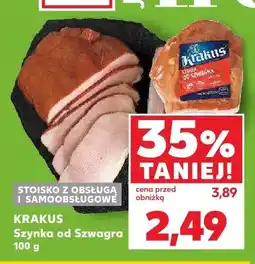 Kaufland Szynka od Szwagra Krakus oferta
