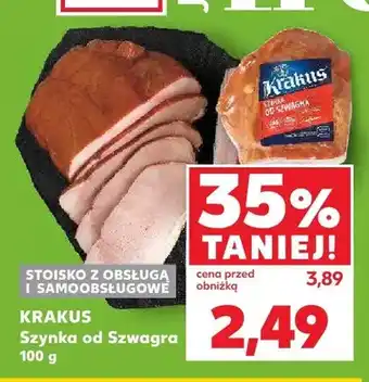 Kaufland Szynka od Szwagra Krakus oferta