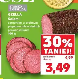 Kaufland Salami z papryką Gzella oferta