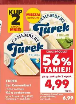 Kaufland Ser Camembert naturalny Turek oferta