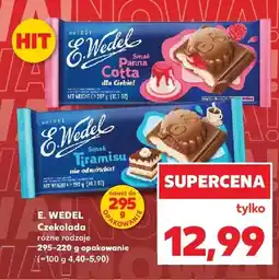 Kaufland Czekolada E. Wedel Smak Tiramisu oferta