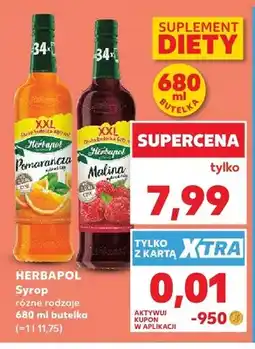Kaufland Syrop Herbapol pomarańczowy oferta