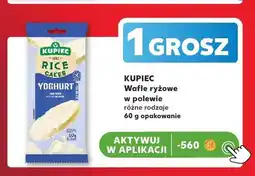 Kaufland Wafle ryżowe w polewie jogurtowej Kupiec oferta