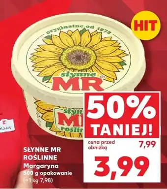 Kaufland Margaryna Słynne MR Roślinne oferta