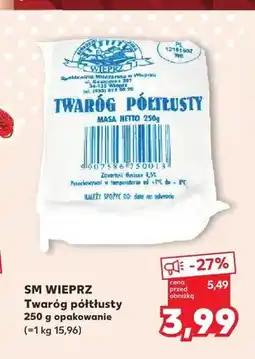 Kaufland Twaróg półtłusty SM Wieprz oferta
