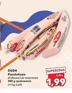 Kaufland Pasztetowa wieprzowa Duda oferta