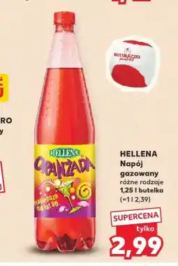 Kaufland Napój gazowany Oranżada Hellena oferta