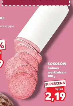 Kaufland Salami westfalskie Sokołów oferta