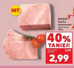 Kaufland Szynka konserwowa eksportowa Krakus oferta