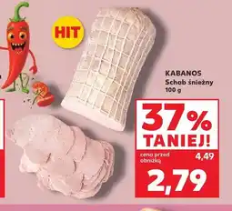 Kaufland Schab śnieżny Kabanos oferta