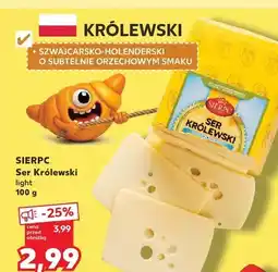Kaufland Ser Królewski light Sierpc oferta