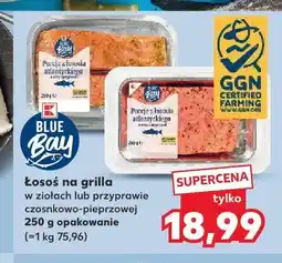 Kaufland Łosoś na grilla w ziołach Blue Bay oferta