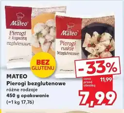 Kaufland Pierogi bezglutenowe ruskie Mateo oferta