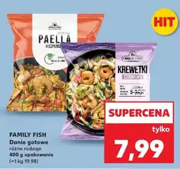 Kaufland Danie gotowe Paella Hiszpańska Family Fish oferta