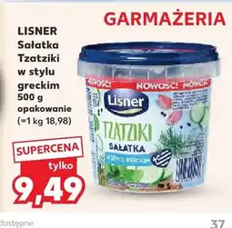 Kaufland Sałatka Tzatziki w stylu greckim Lisner oferta