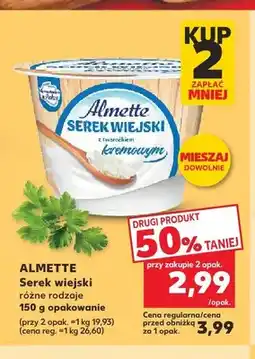 Kaufland Serek wiejski Almette oferta