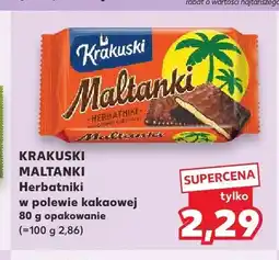 Kaufland Herbatniki Maltanki Krakuski oferta