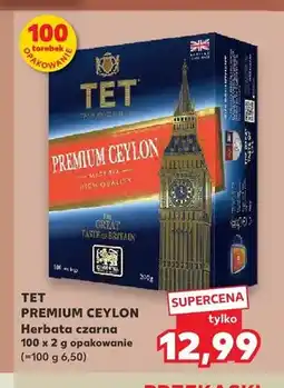 Kaufland Herbata czarna Tet Premium Ceylon oferta