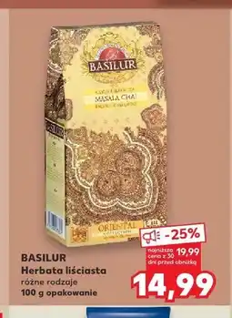 Kaufland Herbata liściasta Basilur Oriental Masala Chai oferta
