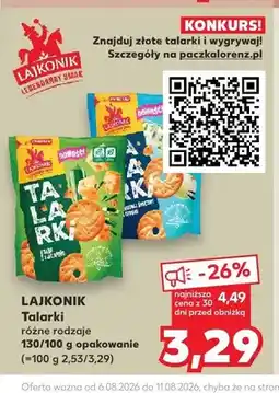 Kaufland Talarki Lajkonik oferta