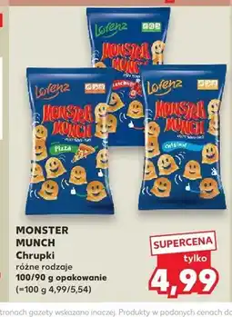 Kaufland Chrupki Monster Munch oferta