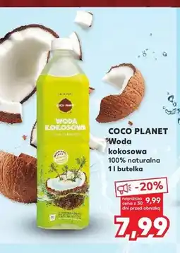 Kaufland Woda kokosowa Coco Planet 100% naturalna oferta