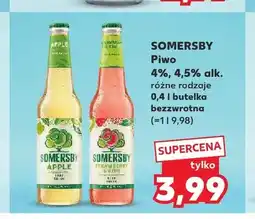 Kaufland Piwo Somersby Apple oferta