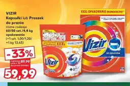 Kaufland Kapsułki do prania Vizir Alpine Fresh oferta