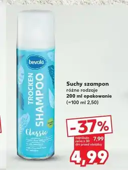 Kaufland Suchy szampon Bevola Trocken Shampoo Classic oferta
